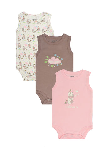 Baby Sleeveless Bodysuit P/3