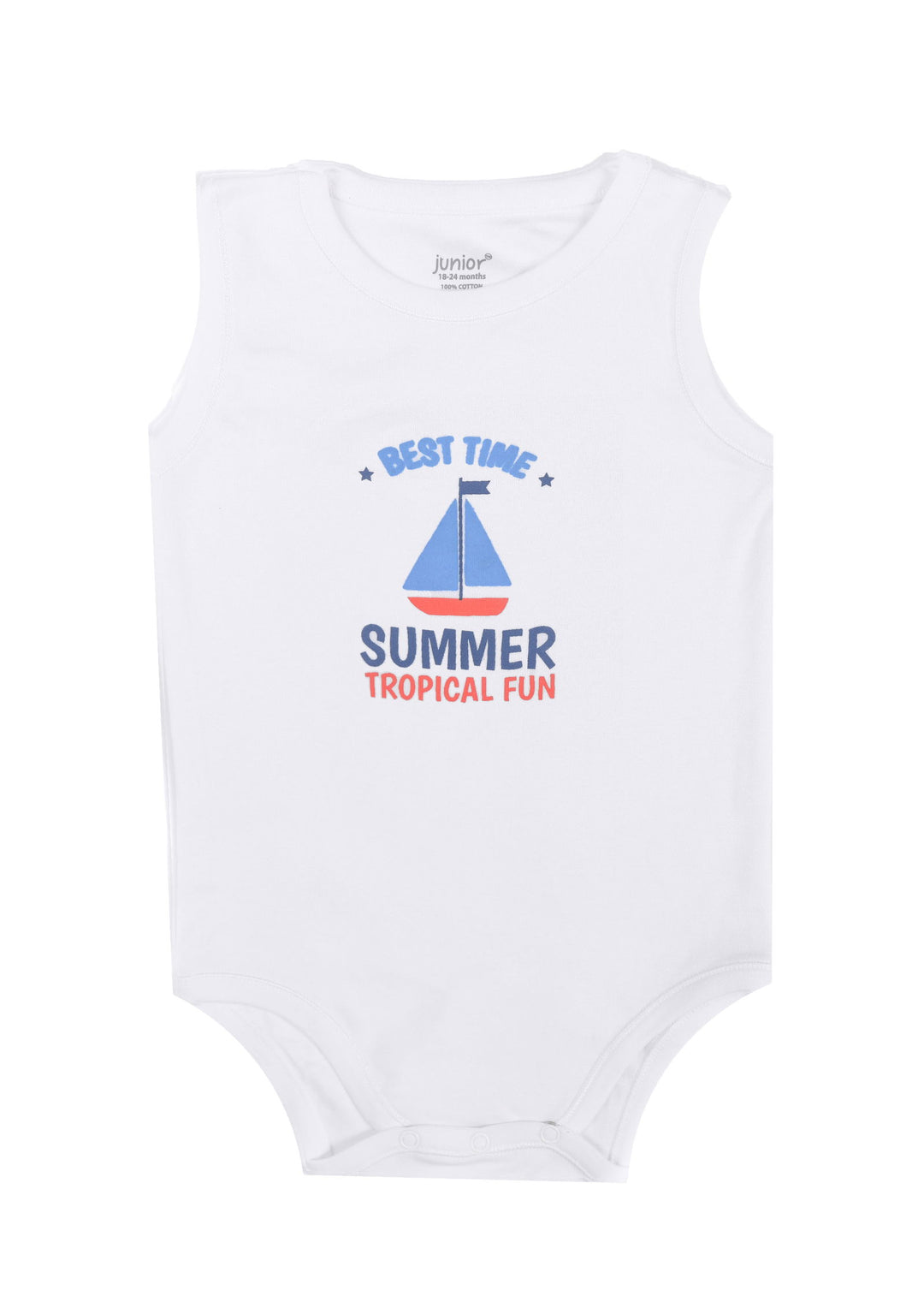 Baby Sleeveless Bodysuit P/3 - Junior Egypt