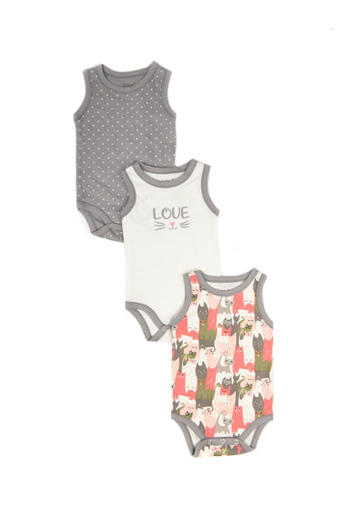 Baby Sleeveless Bodysuit P/3 - Junior Egypt