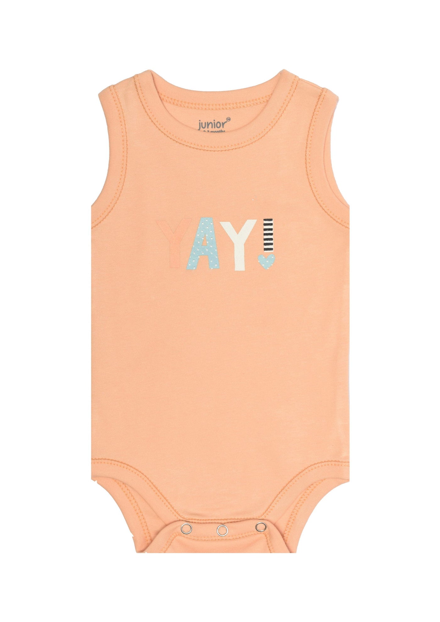 Baby Sleeveless Bodysuit P/3 - Junior Egypt