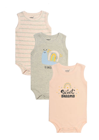 Baby Sleeveless Bodysuit P/3