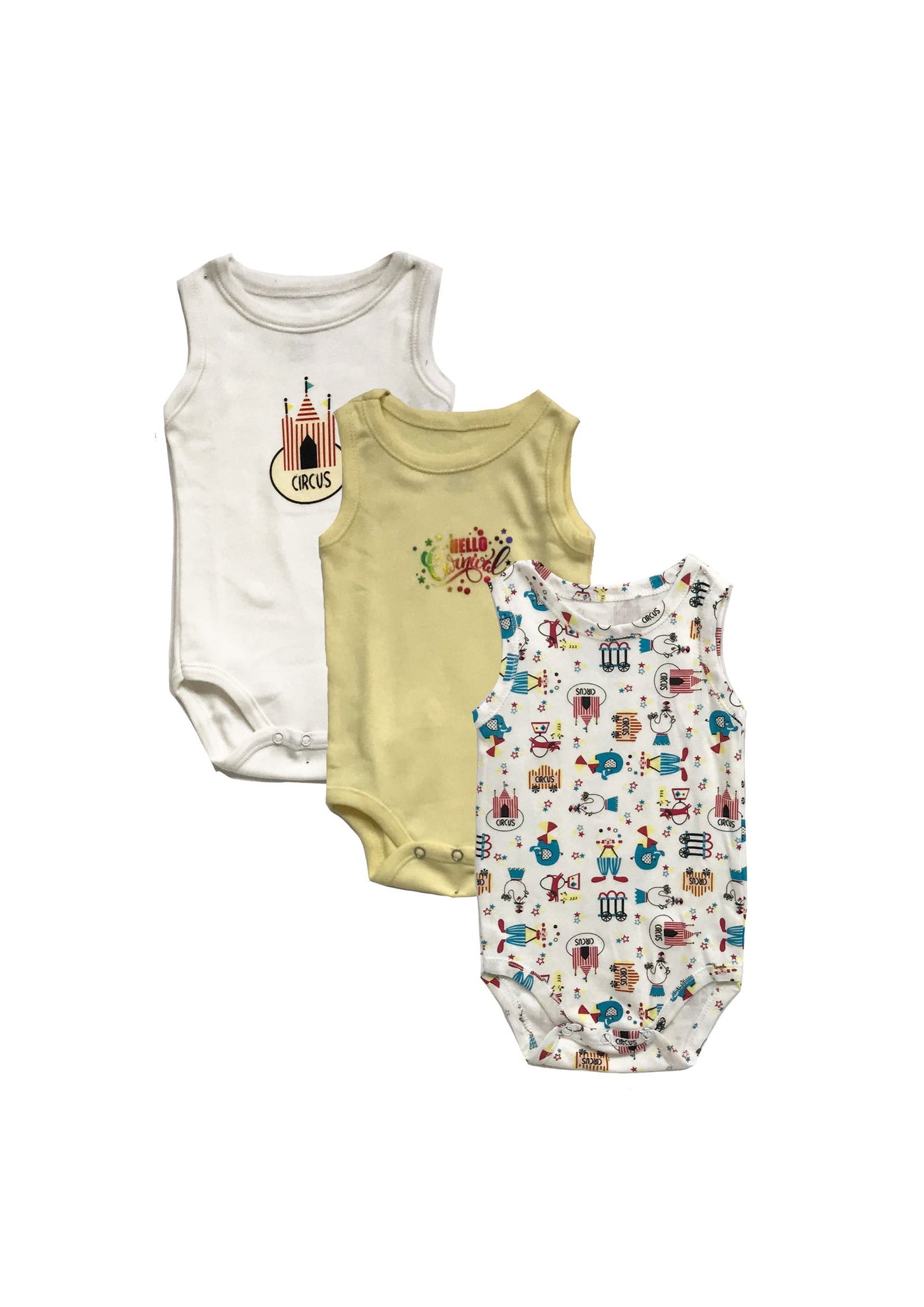 Baby Sleeveless Bodysuit P/3 - Junior Egypt