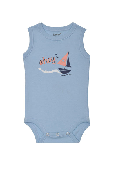 Baby Sleeveless Bodysuit P/3 - Junior Egypt