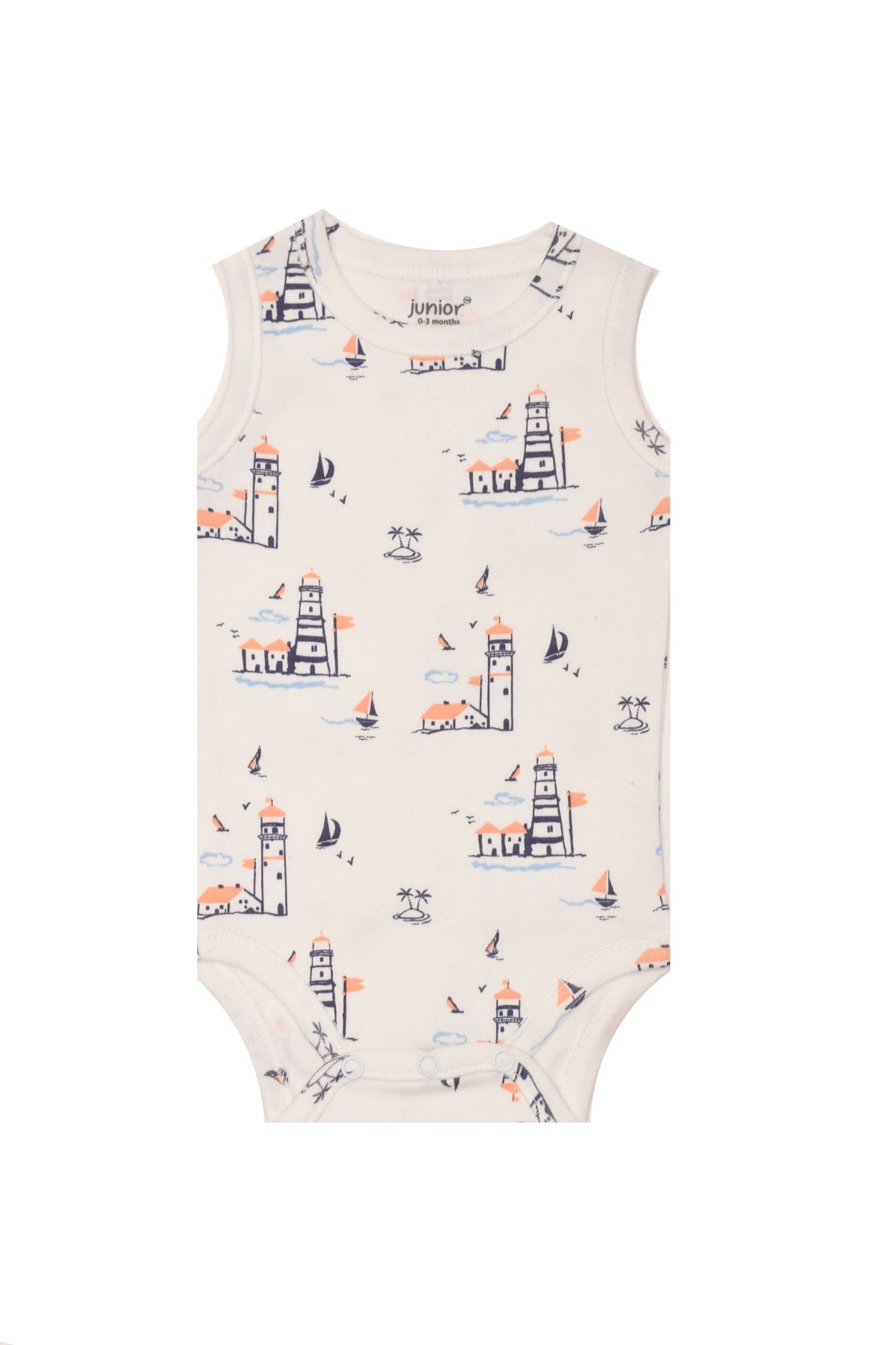 Baby Sleeveless Bodysuit P/3 - Junior Egypt