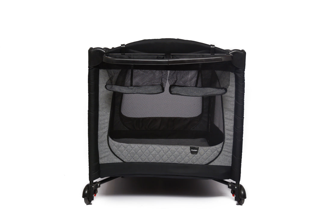 Baby Play Pen Premium Grey