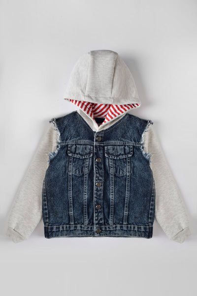 Denim Hoodie Jacket - Junior Egypt