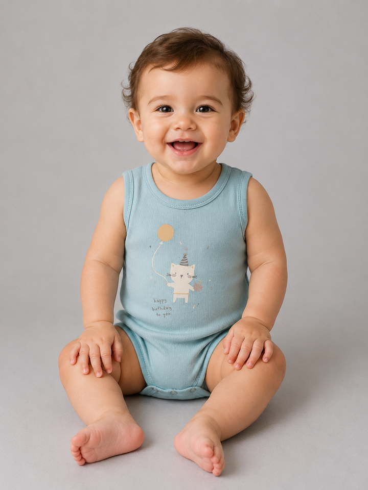 Sleeveless bodysuit Pack of 3