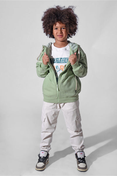Full Zip Up Sweat Shirt - Junior Egypt