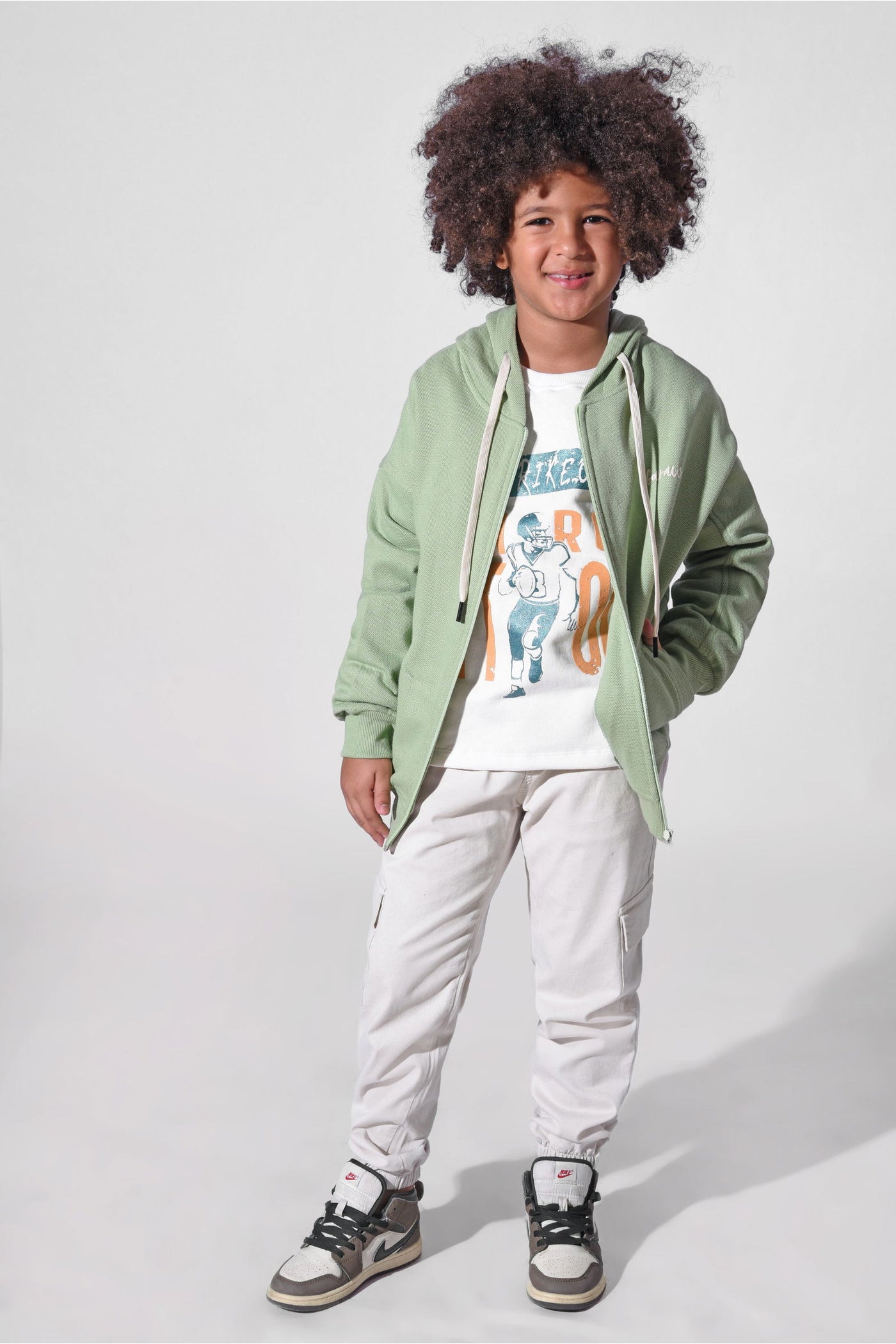 Full Zip Up Sweat Shirt - Junior Egypt