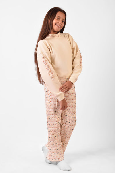 High Collar Pajama Set - Junior Egypt