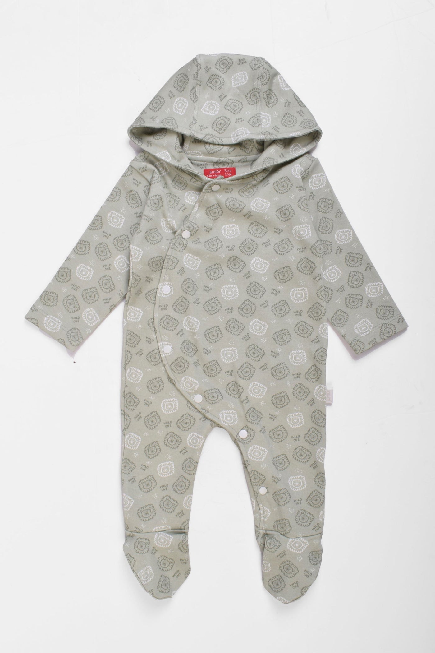 Hooded Printed Jumpsuit - Junior Egypt