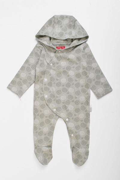 Hooded Printed Jumpsuit - Junior Egypt