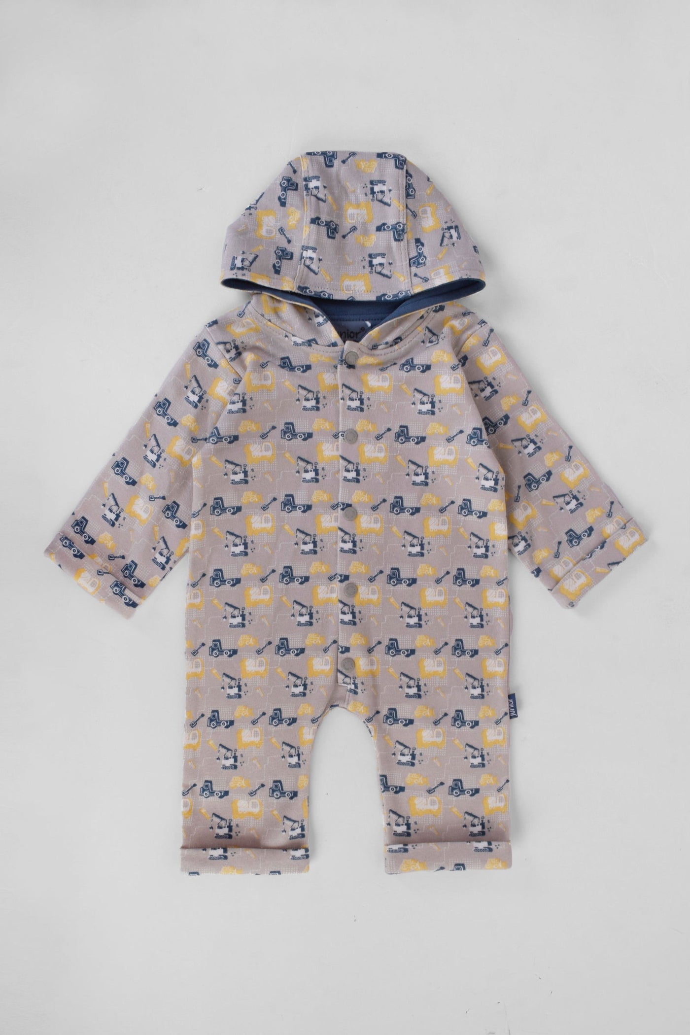 Hooded Printed Jumpsuit - Junior Egypt