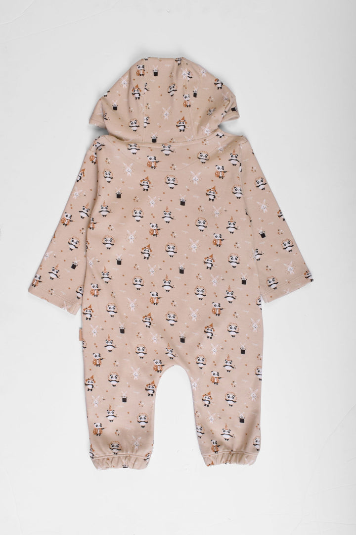 Hooded Printed Jumpsuit - Junior Egypt