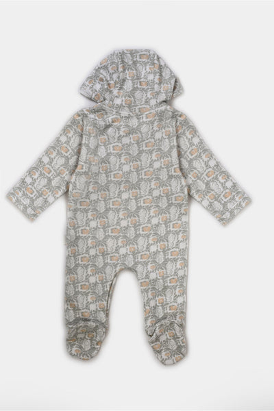 Hooded Printed Jumpsuit - Junior Egypt