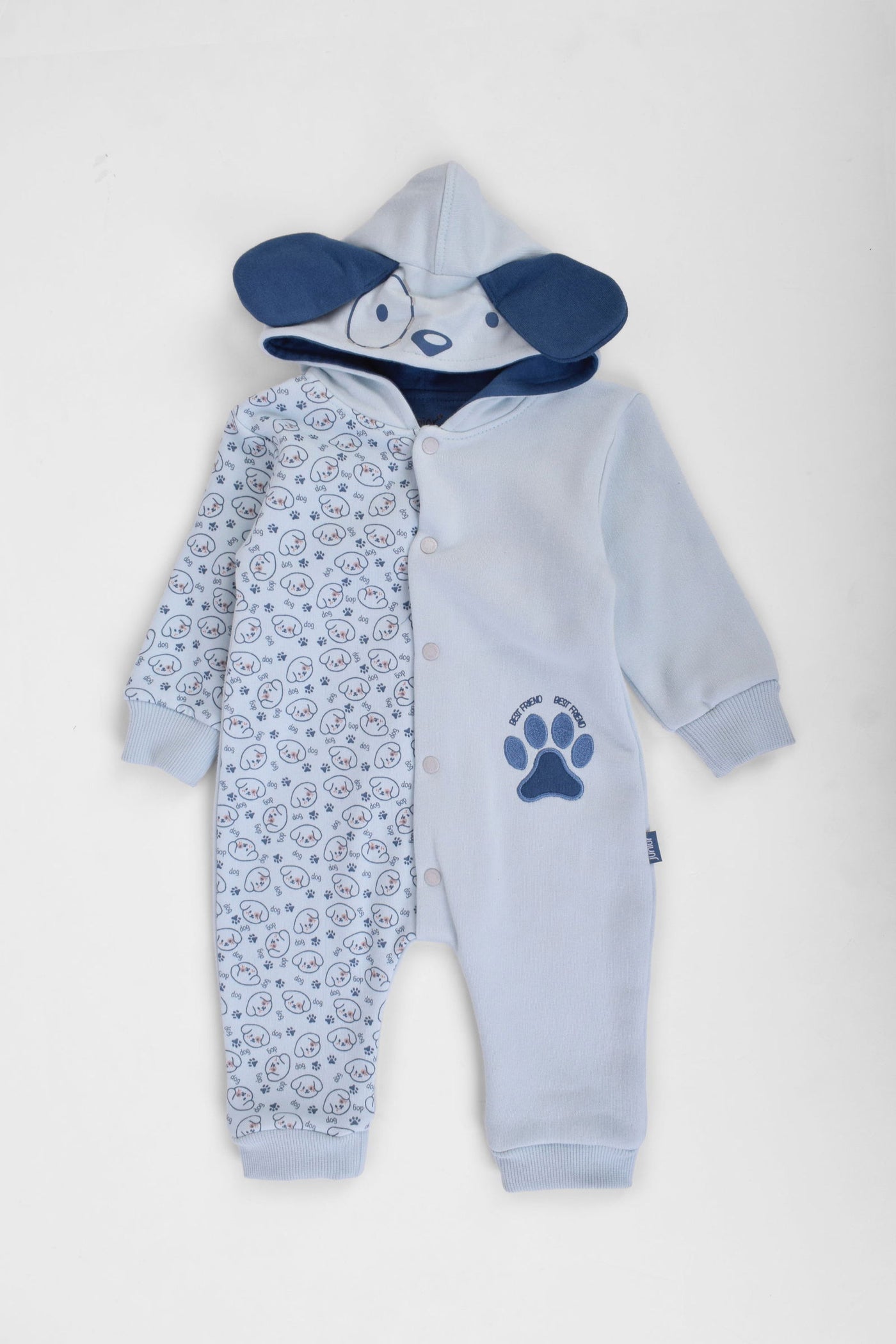 Hooded Printed Jumpsuit - Junior Egypt