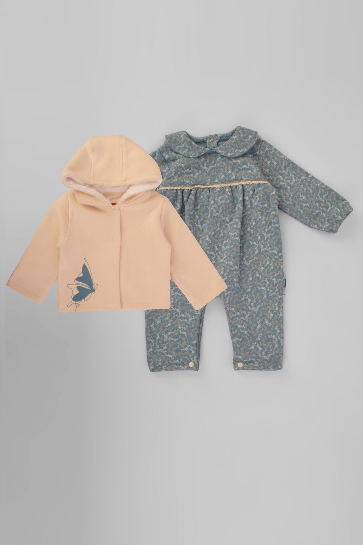 Hooded Printed Jumpsuit - Junior Egypt