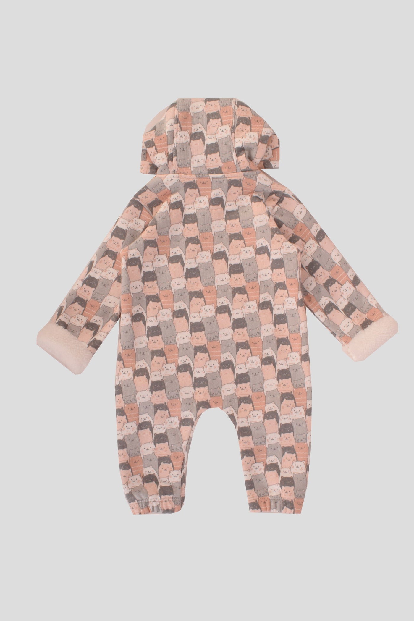 Hooded Printed Jumpsuit - Junior Egypt