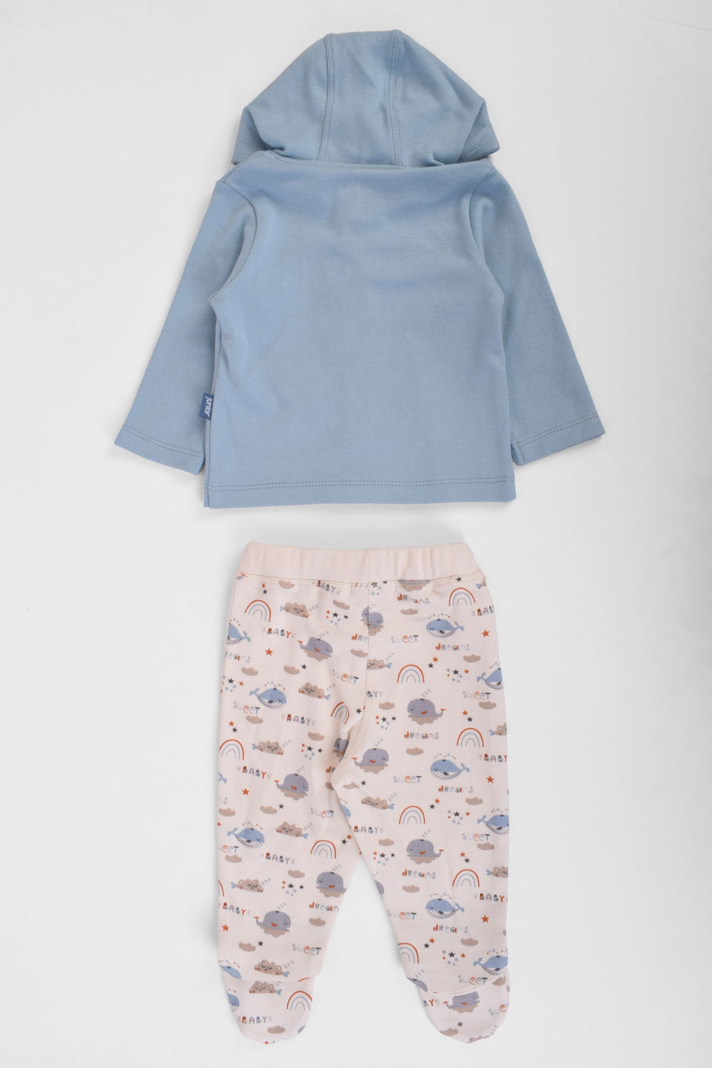 Hooded Printed Pajama Set - Junior Egypt