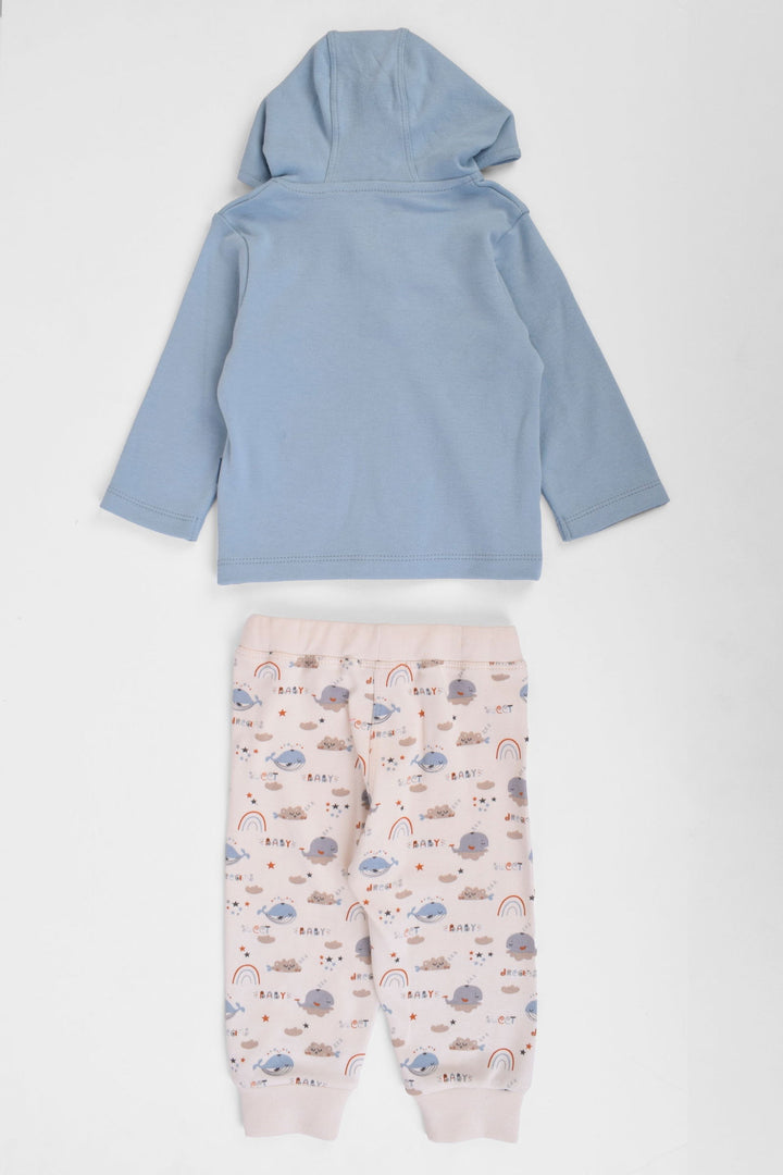 Hooded Printed Pajama Set - Junior Egypt