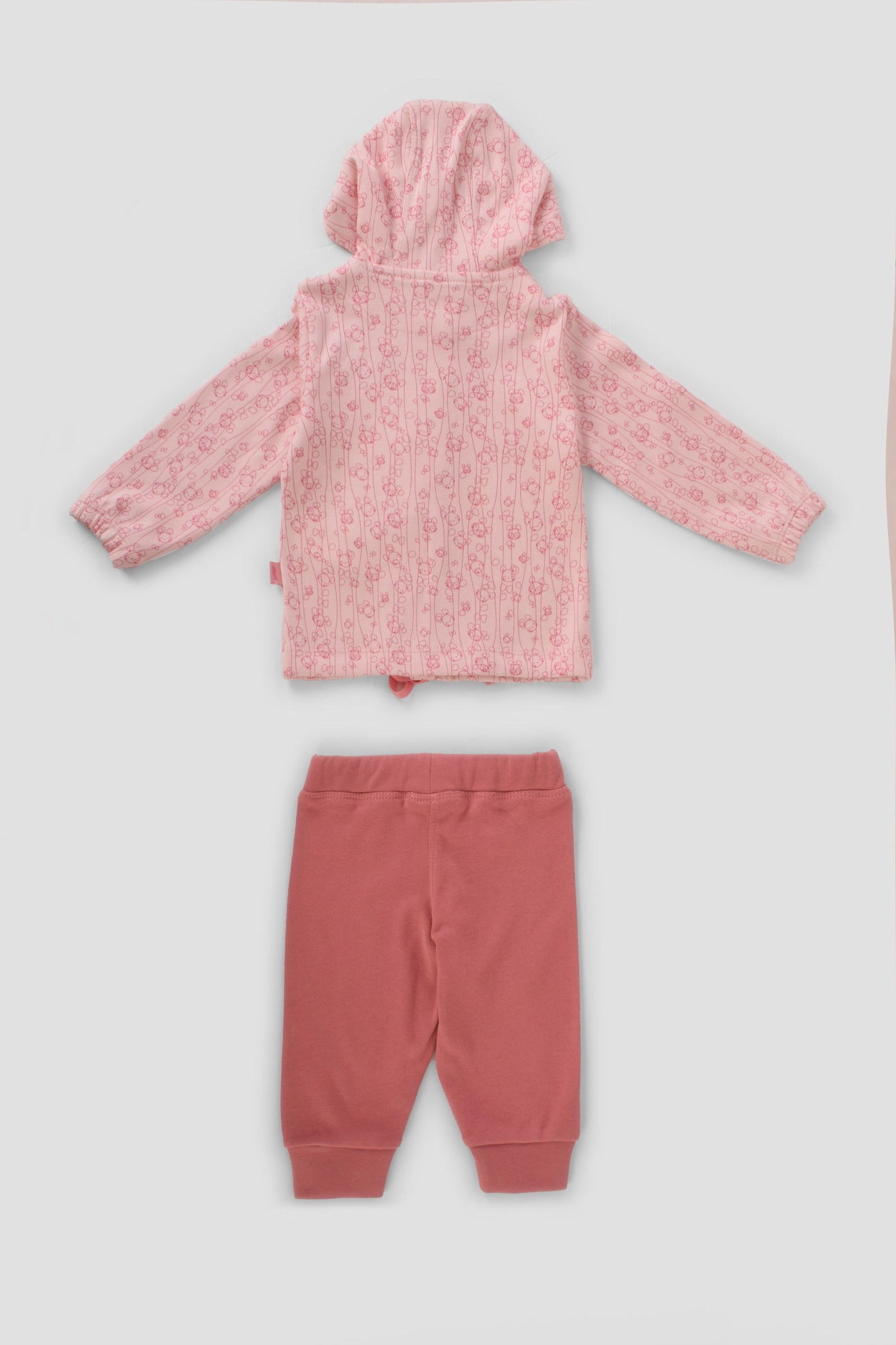 Hooded Printed Pajama Set - Junior Egypt