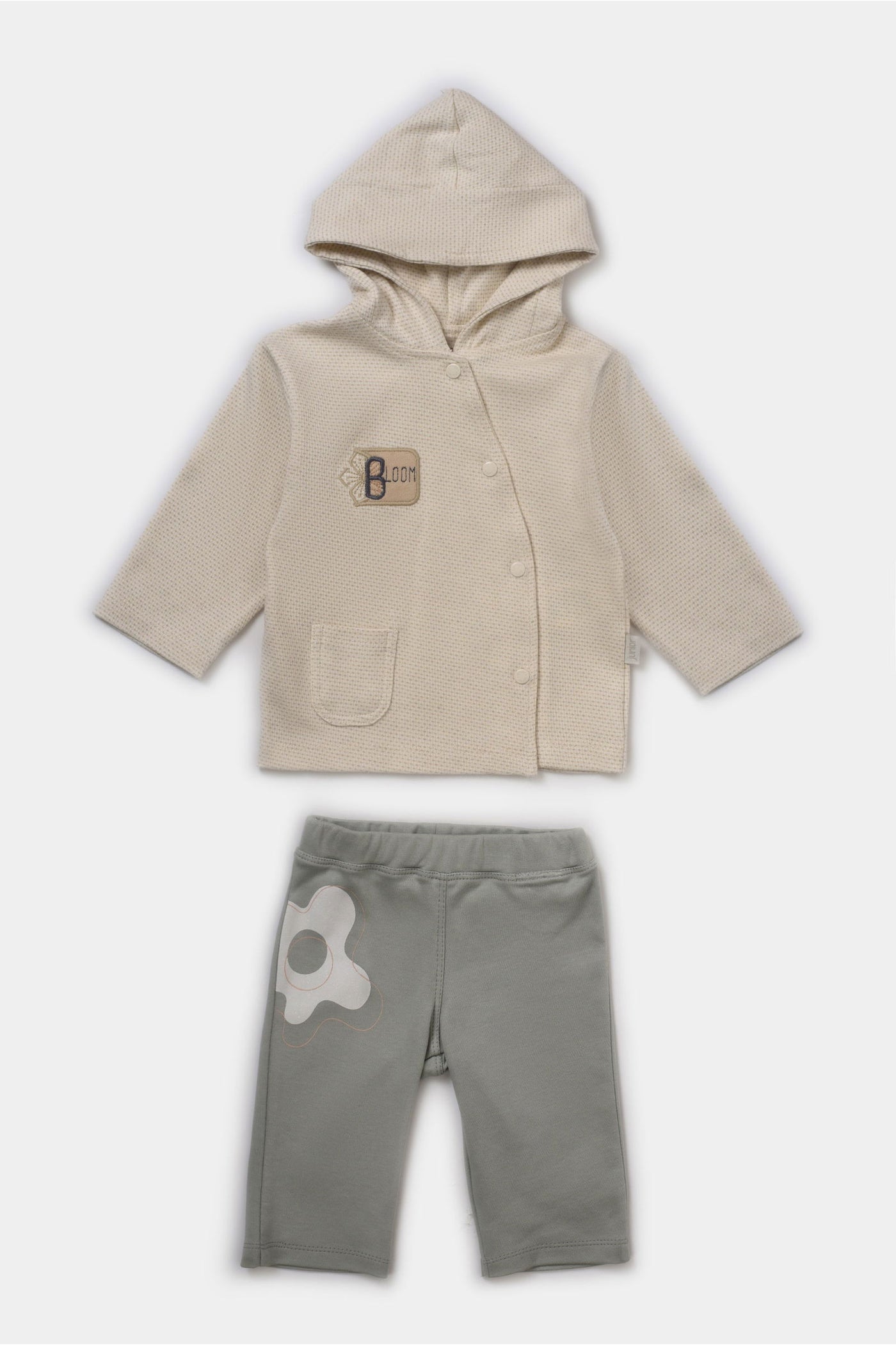 Hooded Printed Pajama Set - Junior Egypt