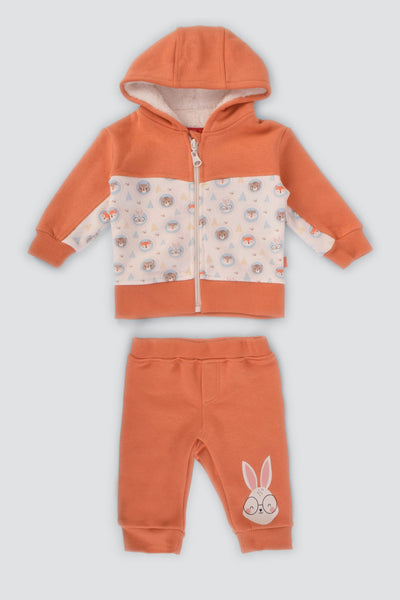 Hooded Printed Pajama Set - Junior Egypt