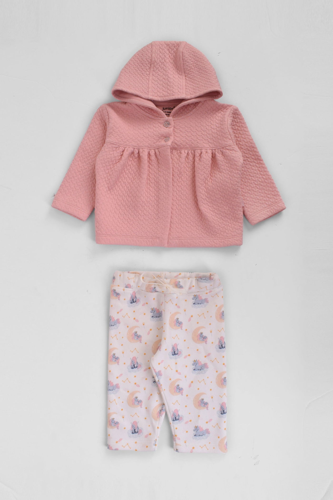 Hooded Printed Pajama Set - Junior Egypt