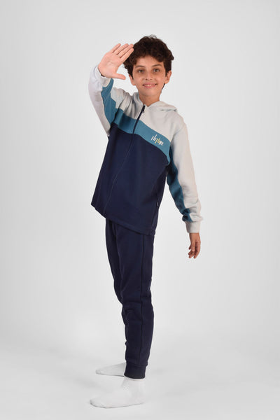 Hooded Printed Pajama Set - Junior Egypt