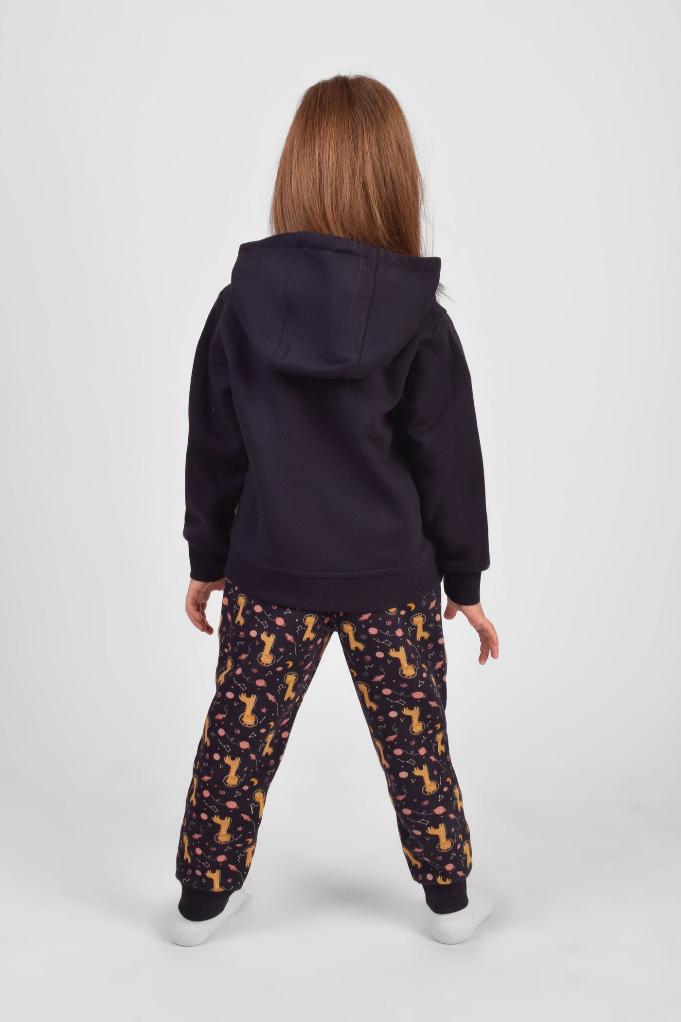 Hooded Printed Pajama Set - Junior Egypt