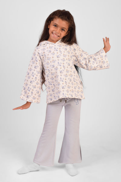 Hooded Printed Pajama Set - Junior Egypt