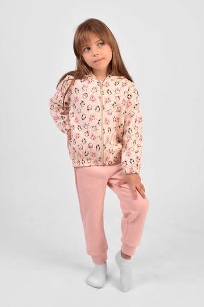 Hooded Printed Pajama Set - Junior Egypt