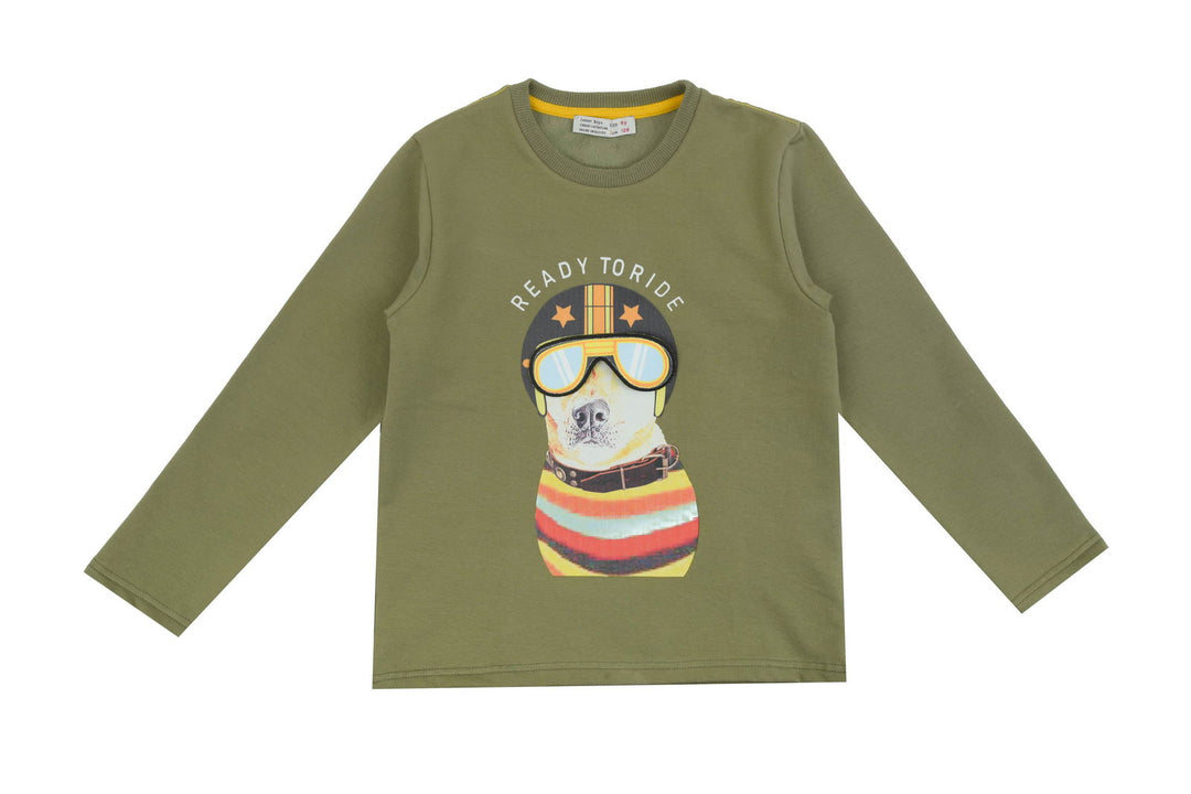 Long Sleeve Sweat Shirt Round - Junior Egypt
