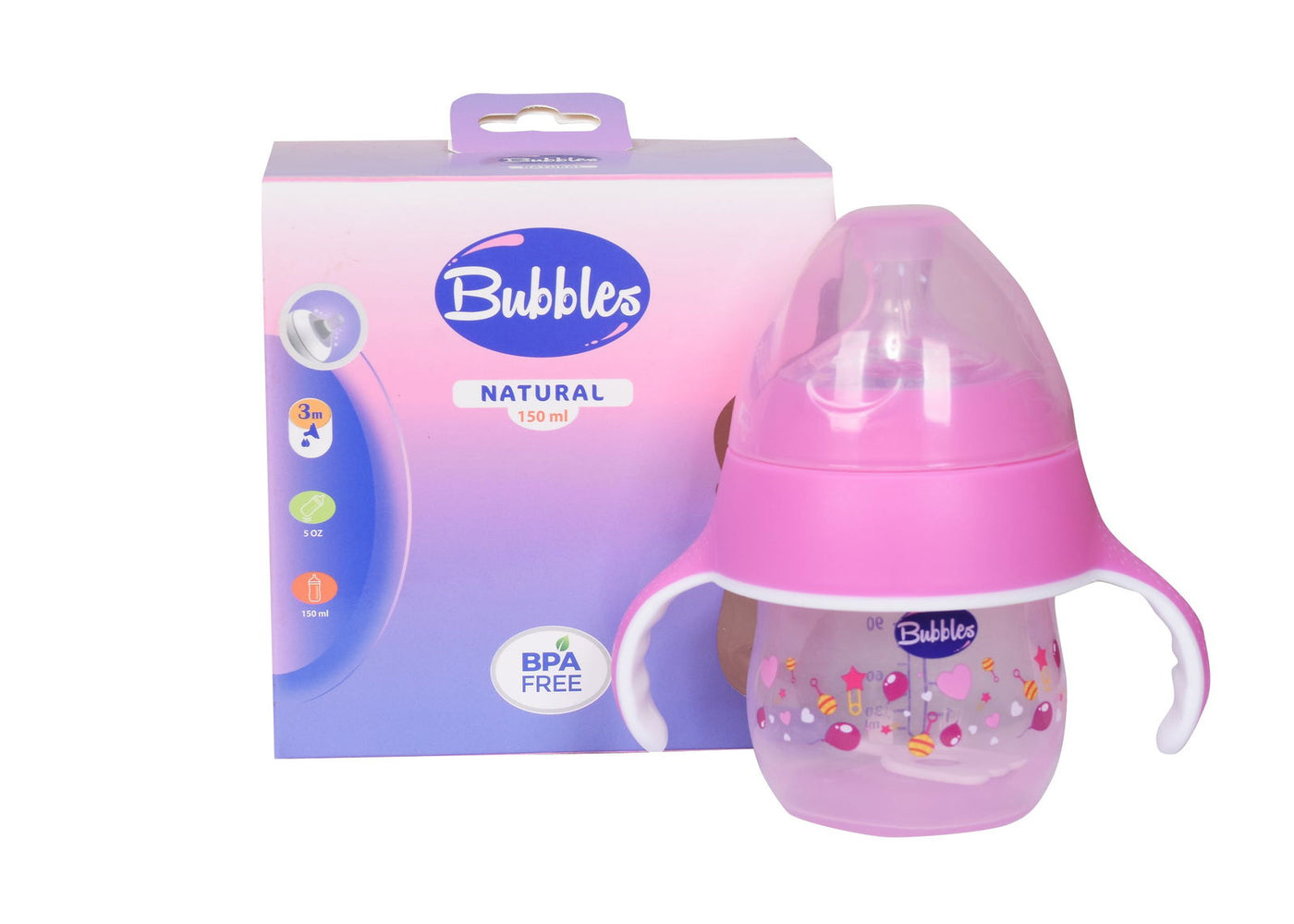 Natural feeding bottle 150ml with hand - Junior Egypt