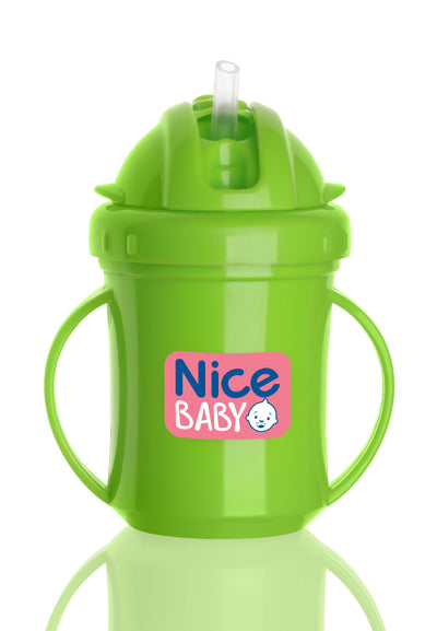 Nice baby cup with straw - Junior Egypt