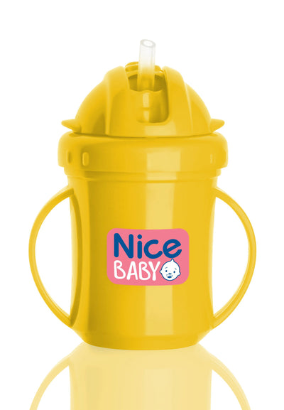 Nice baby cup with straw - Junior Egypt