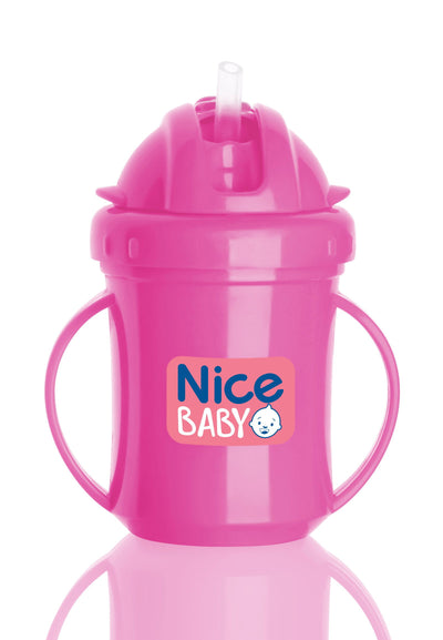 Nice baby cup with straw - Junior Egypt