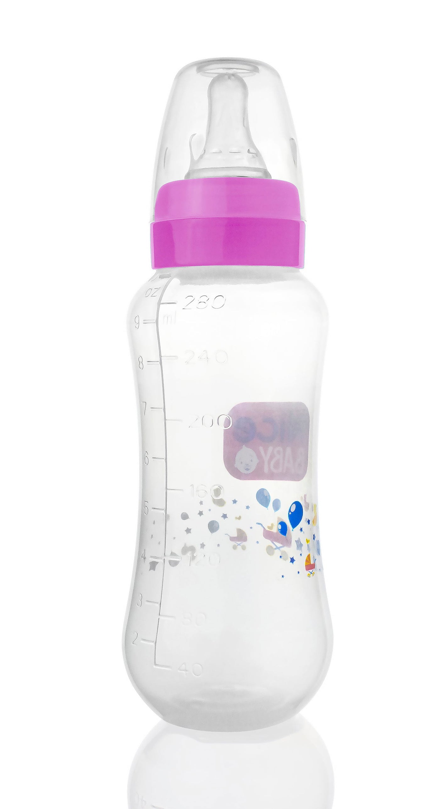 Nice baby feeding bottle 280ml - Junior Egypt