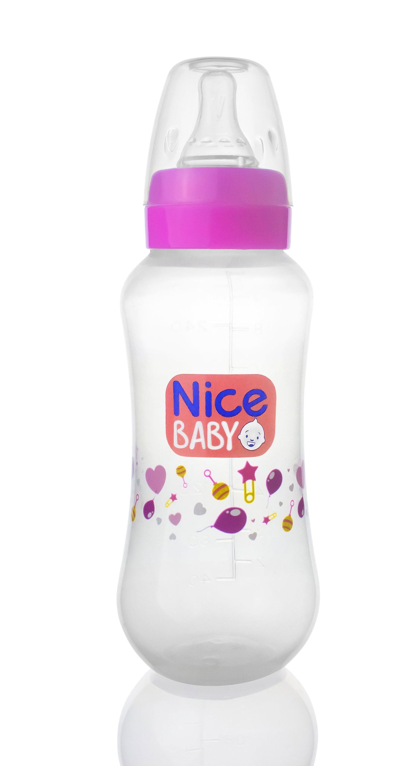 Nice baby feeding bottle 280ml - Junior Egypt