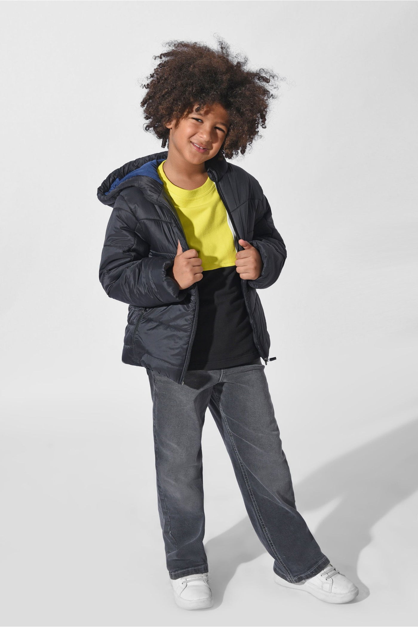 Padded Hooded Jacket - Junior Egypt