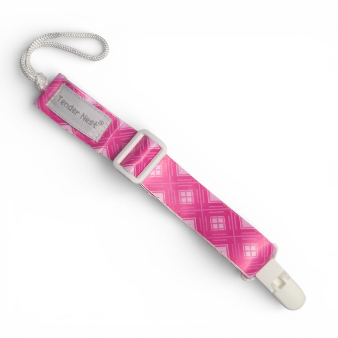 Pacifier Clip Satin