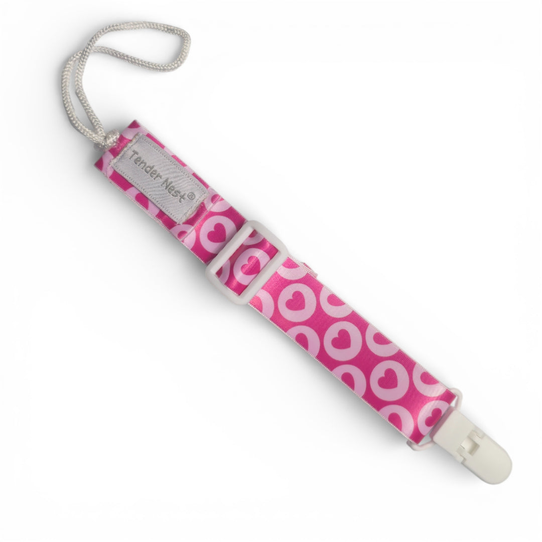Pacifier Clip Satin