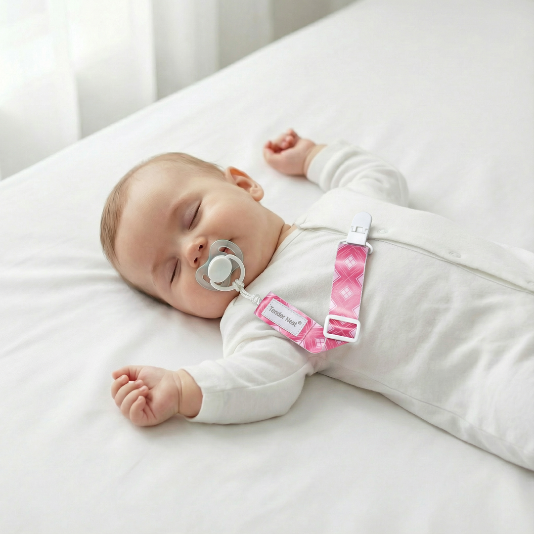 Pacifier Clip Satin