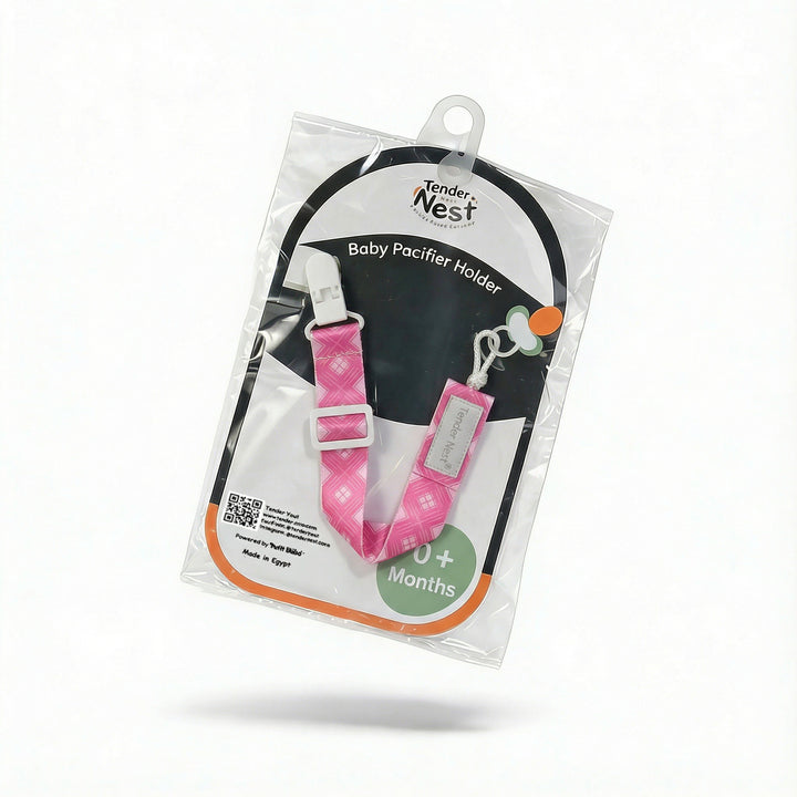 Pacifier Clip Satin