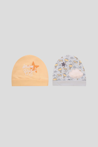 Printed Baby Beanie P/2 - Junior Egypt