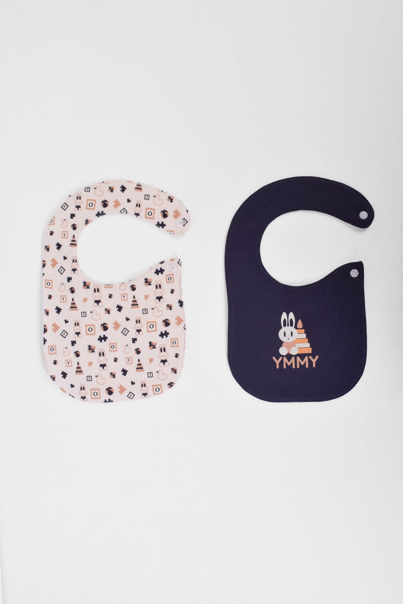 Printed Baby Bib P/2 - Junior Egypt