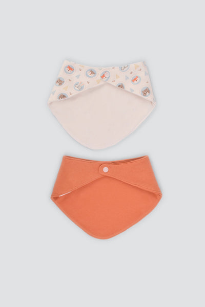 Printed Baby Bib P/2 - Junior Egypt