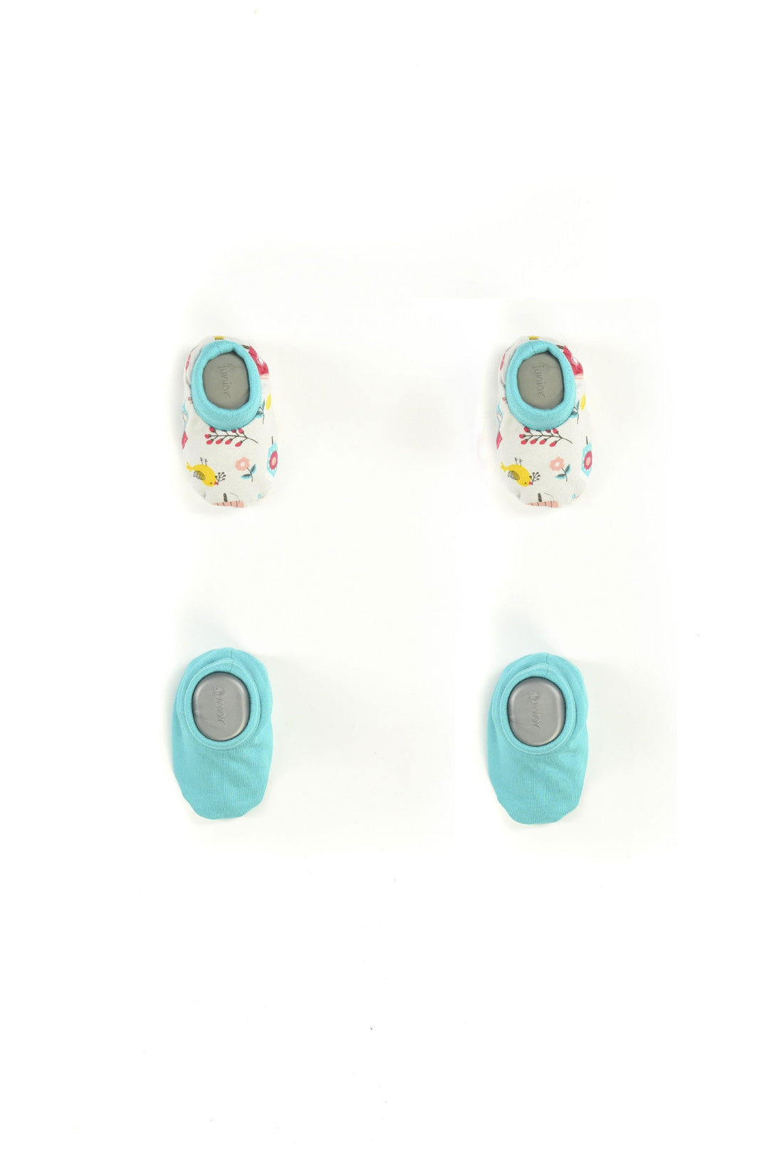 Printed Baby Booties Set P/2 - Junior Egypt