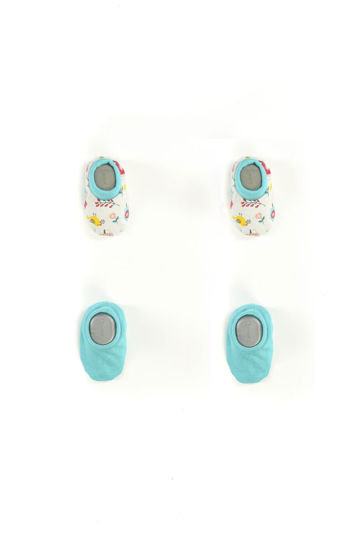 Printed Baby Booties Set P/2 - Junior Egypt