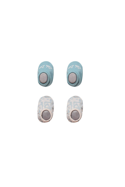 Printed Baby Home Booties P/2 - Junior Egypt